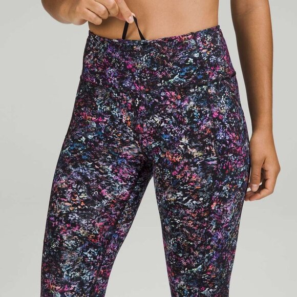 Lululemon Fast and Free High-Rise Tight 25" Floral Spray Multi- Size 4 (2022) - Picture 12 of 13
